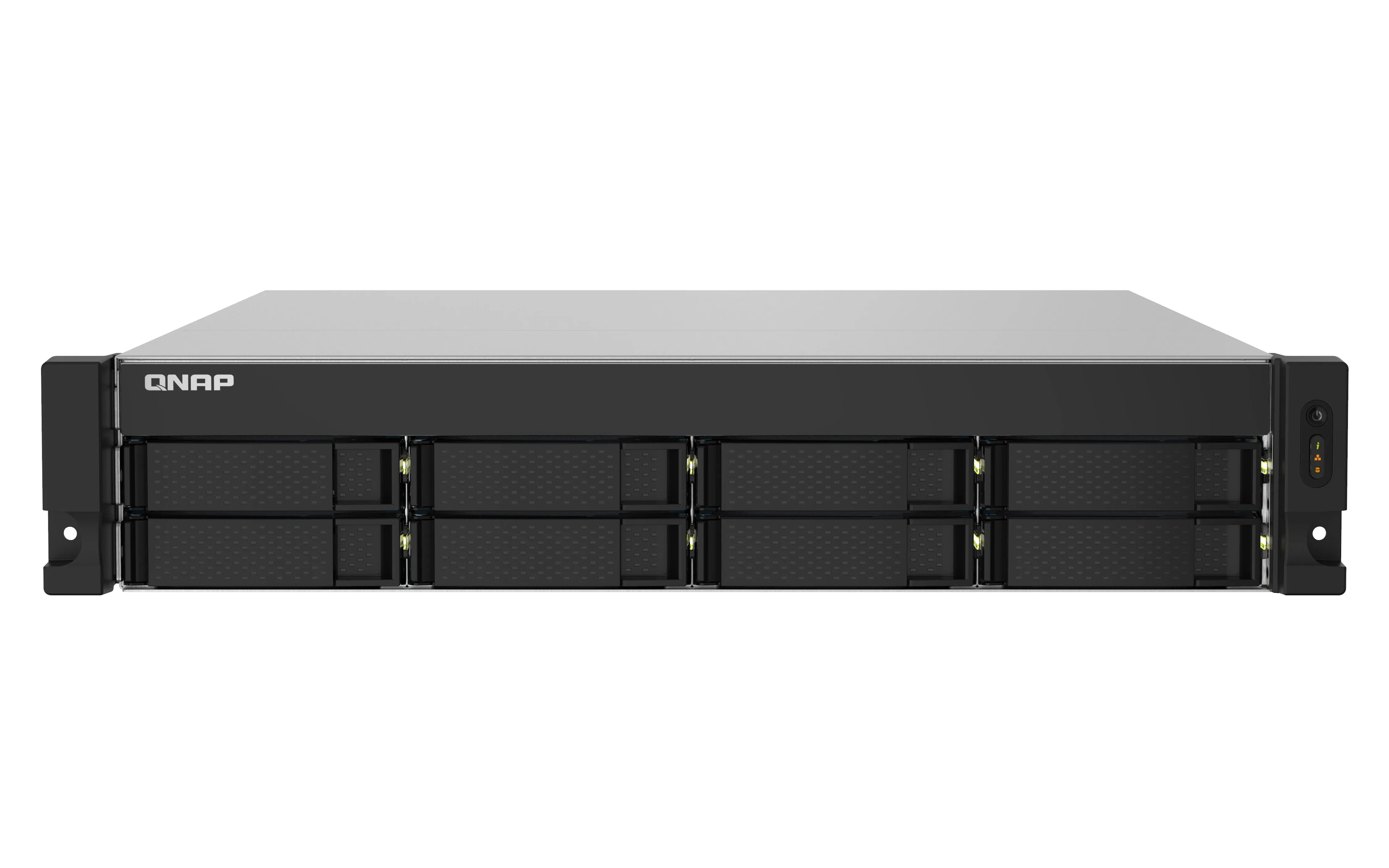 8-Bay Al324 Quad-Core 1.7 Ghz Rackmount Nas With 250W Redundant Psu 4Gb Ddr4 Udimm Ram (Max 16Gb) Sata 6Gb/S 2X 10Gbe Sfp  2X 2.5Gbe 1X Pcie Gen2 X2 Slot