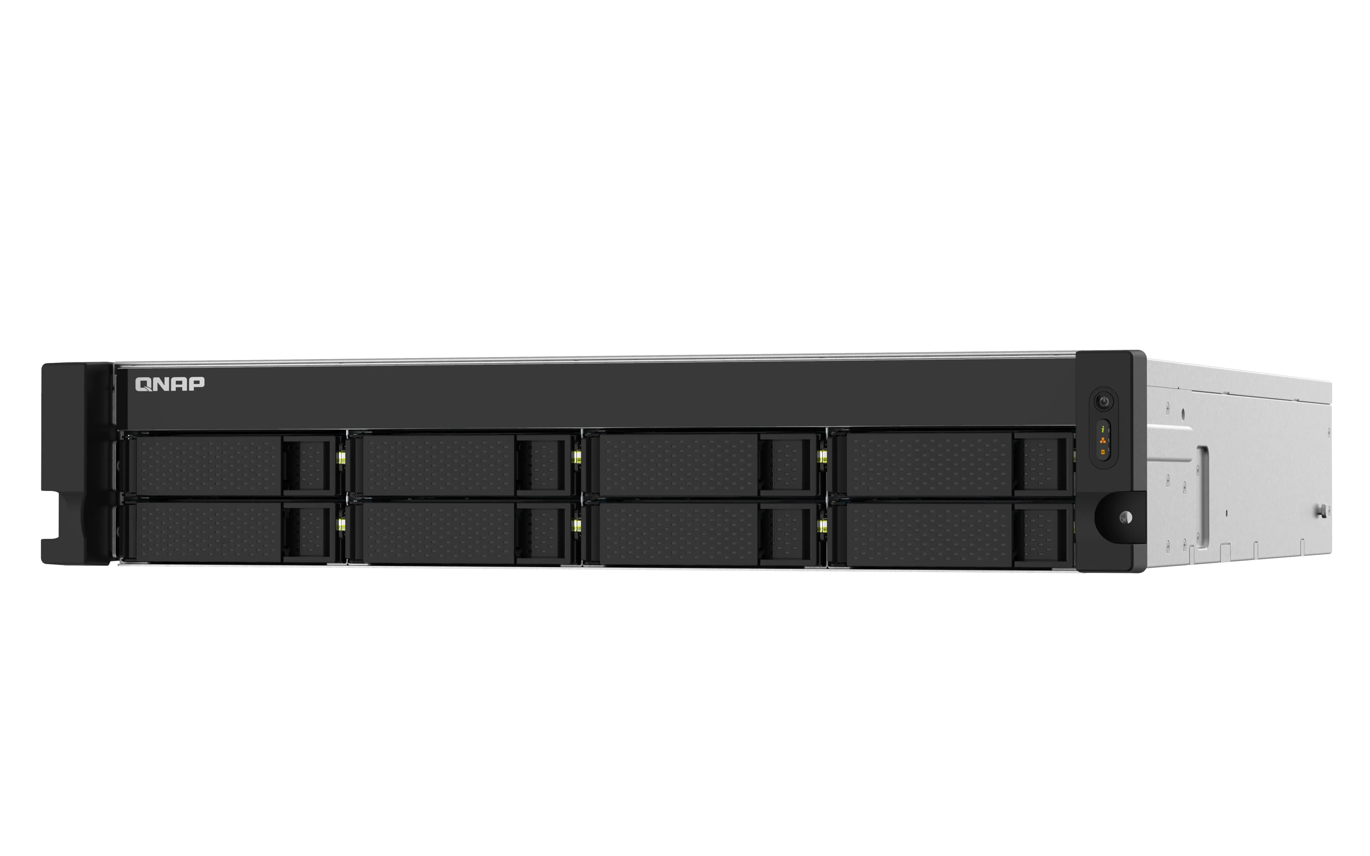 8-Bay Al324 Quad-Core 1.7 Ghz Rackmount Nas With 250W Redundant Psu 4Gb Ddr4 Udimm Ram (Max 16Gb) Sata 6Gb/S 2X 10Gbe Sfp  2X 2.5Gbe 1X Pcie Gen2 X2 Slot
