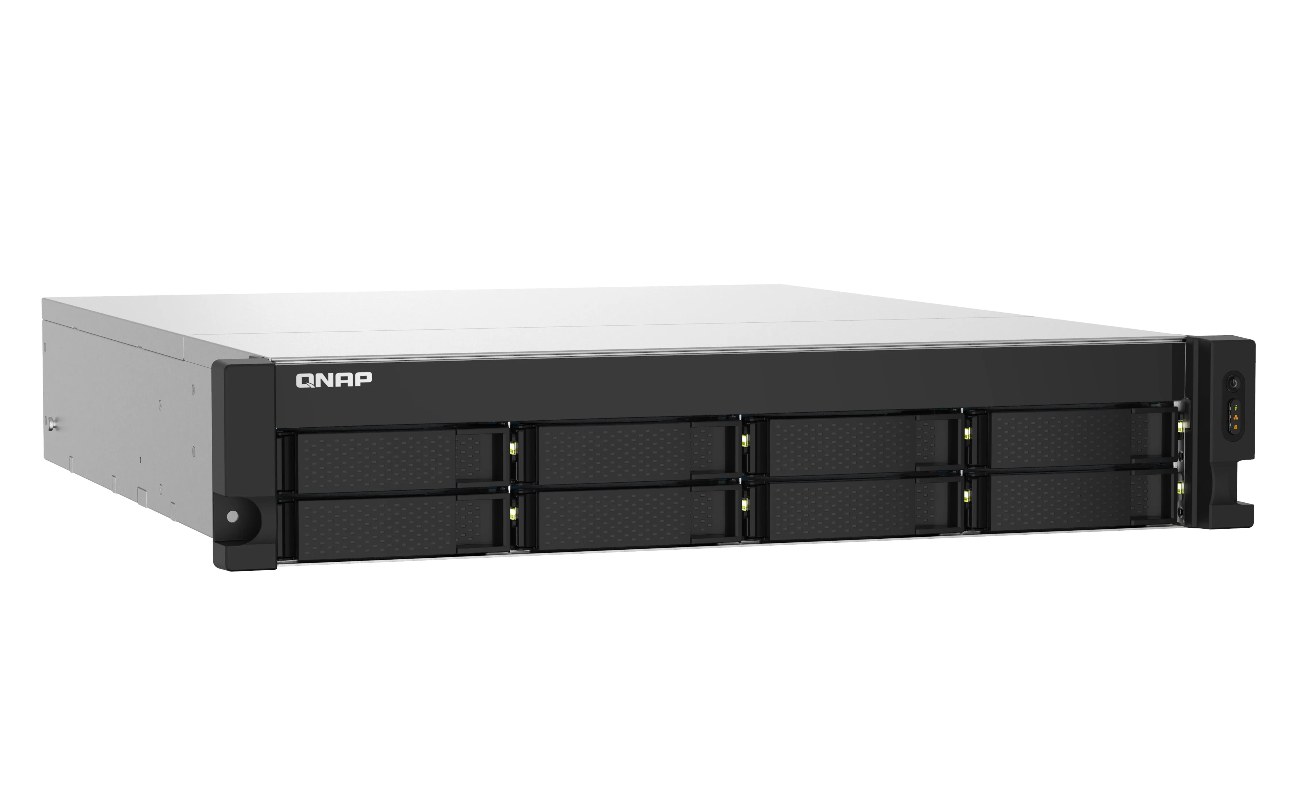 8-Bay Al324 Quad-Core 1.7 Ghz Rackmount Nas With 250W Redundant Psu 4Gb Ddr4 Udimm Ram (Max 16Gb) Sata 6Gb/S 2X 10Gbe Sfp  2X 2.5Gbe 1X Pcie Gen2 X2 Slot